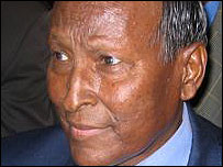 Somali presidential candidate Abdullahi Yusuf 