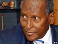 Somali President Abdullahi Yusuf