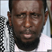 Islamic court chairman Sharif Shaikh Ahmed