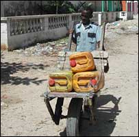 Somali water-pusher